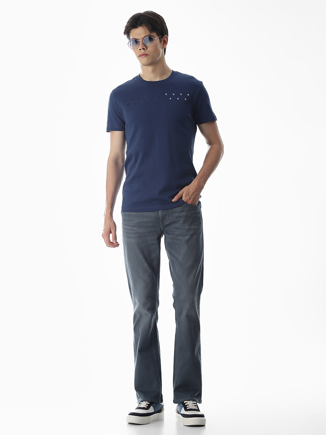 Clark Regular Fit Jeans - Grey