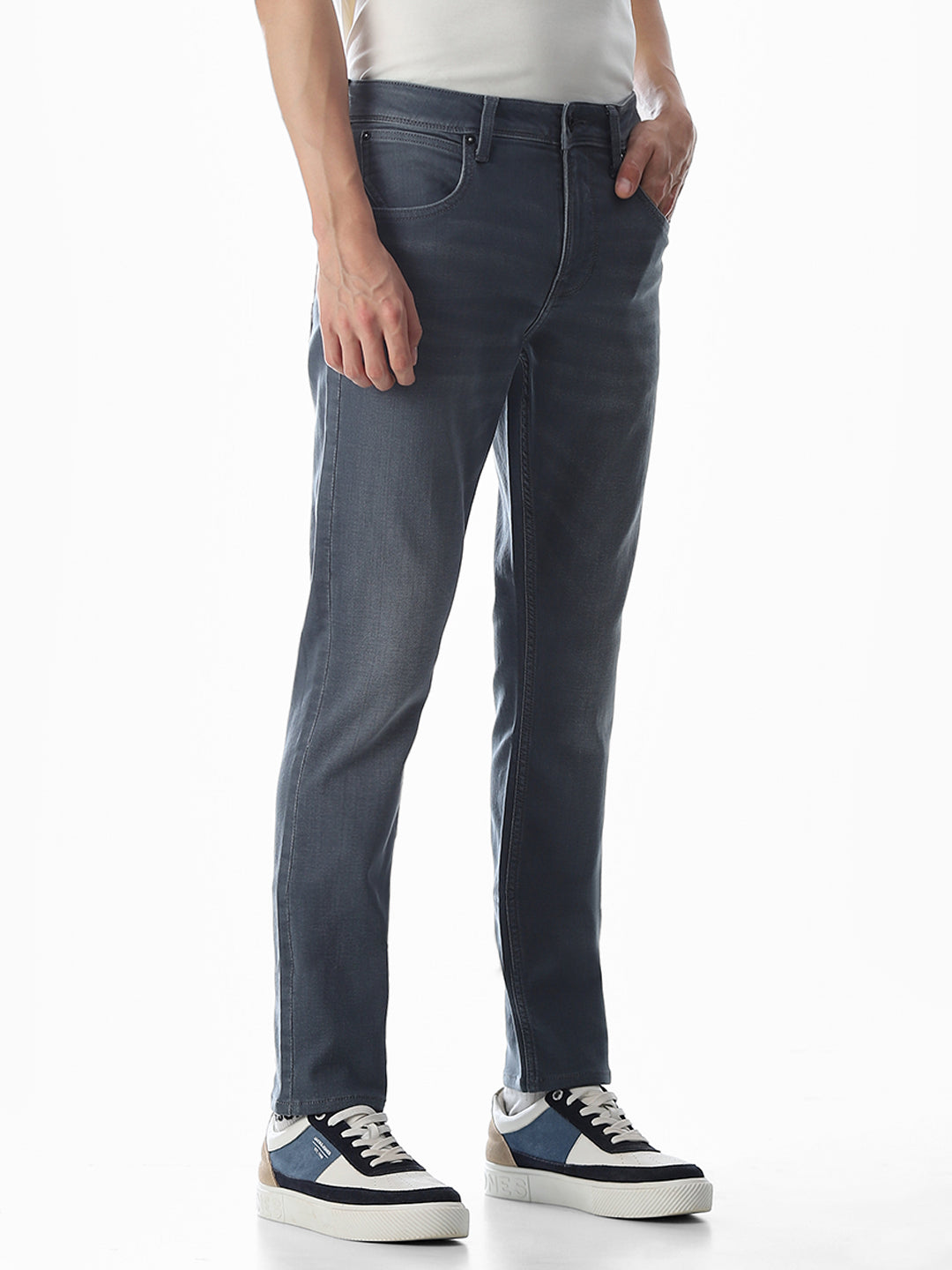 Glenn Slim Fit Jeans - Grey