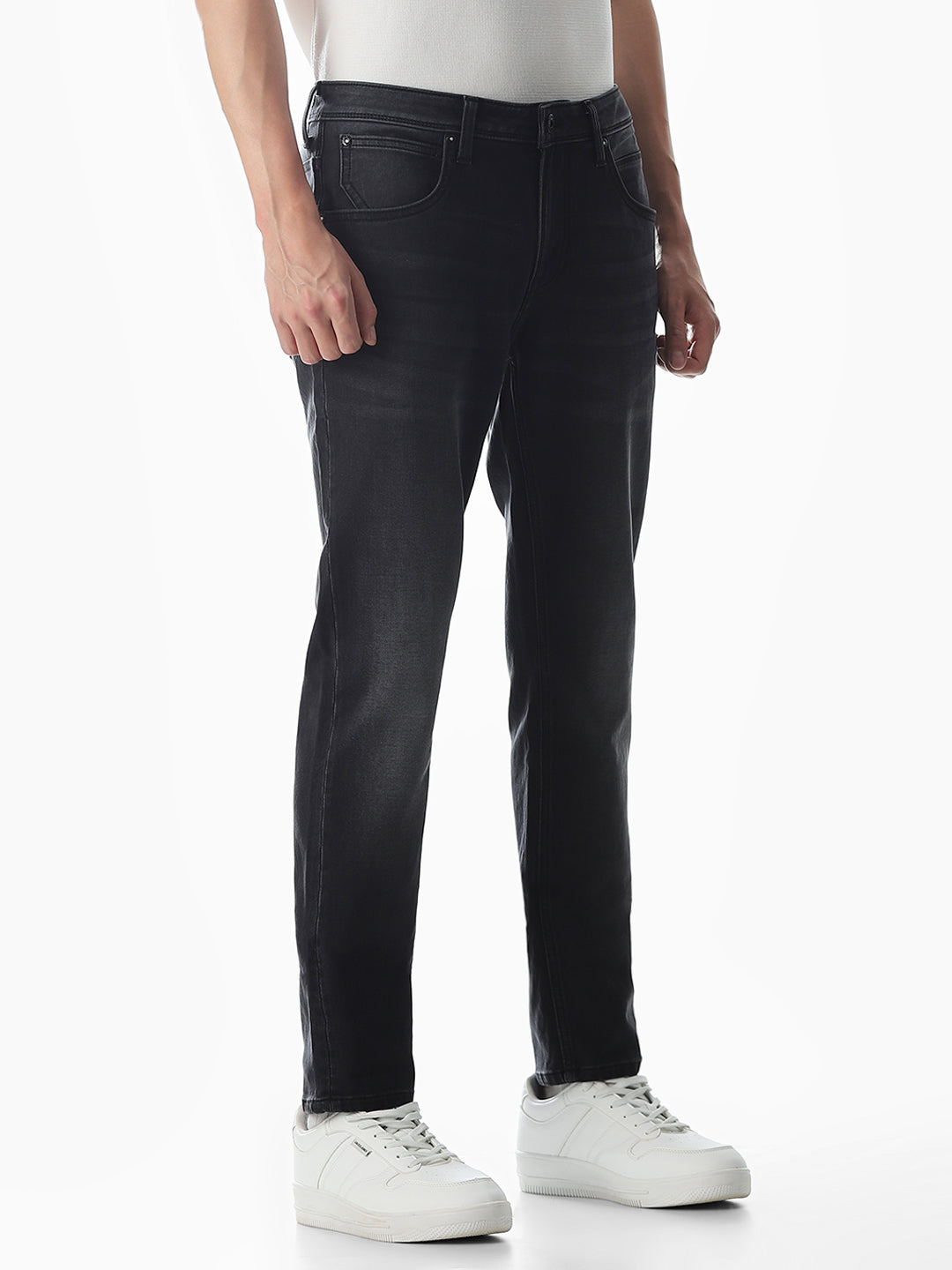 5 Pocket Ben Skinny Fit Jeans - Black