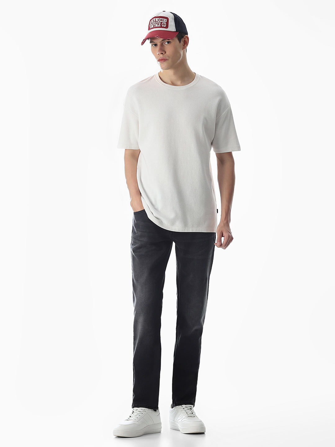 5 Pocket Ben Skinny Fit Jeans - Black