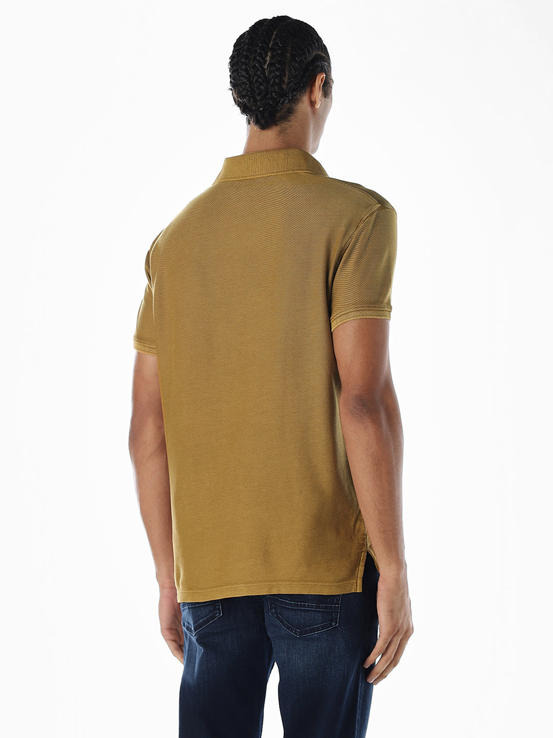 Acid Washed Brown Polo