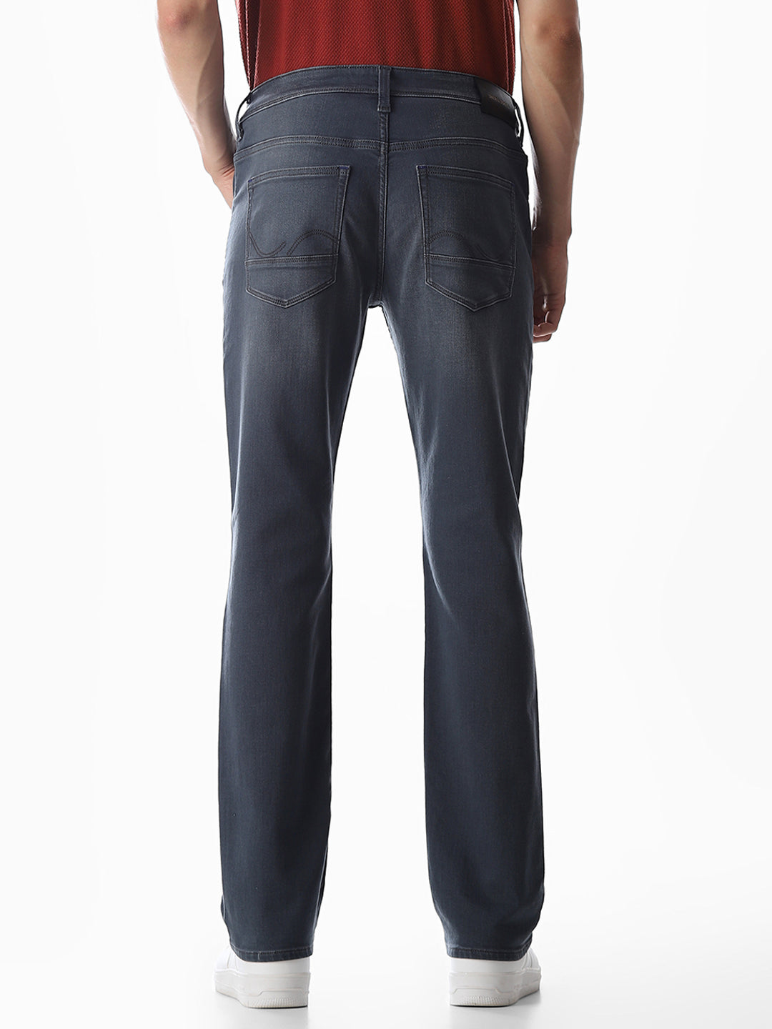 Clark Regular Fit Jeans - Dark Grey