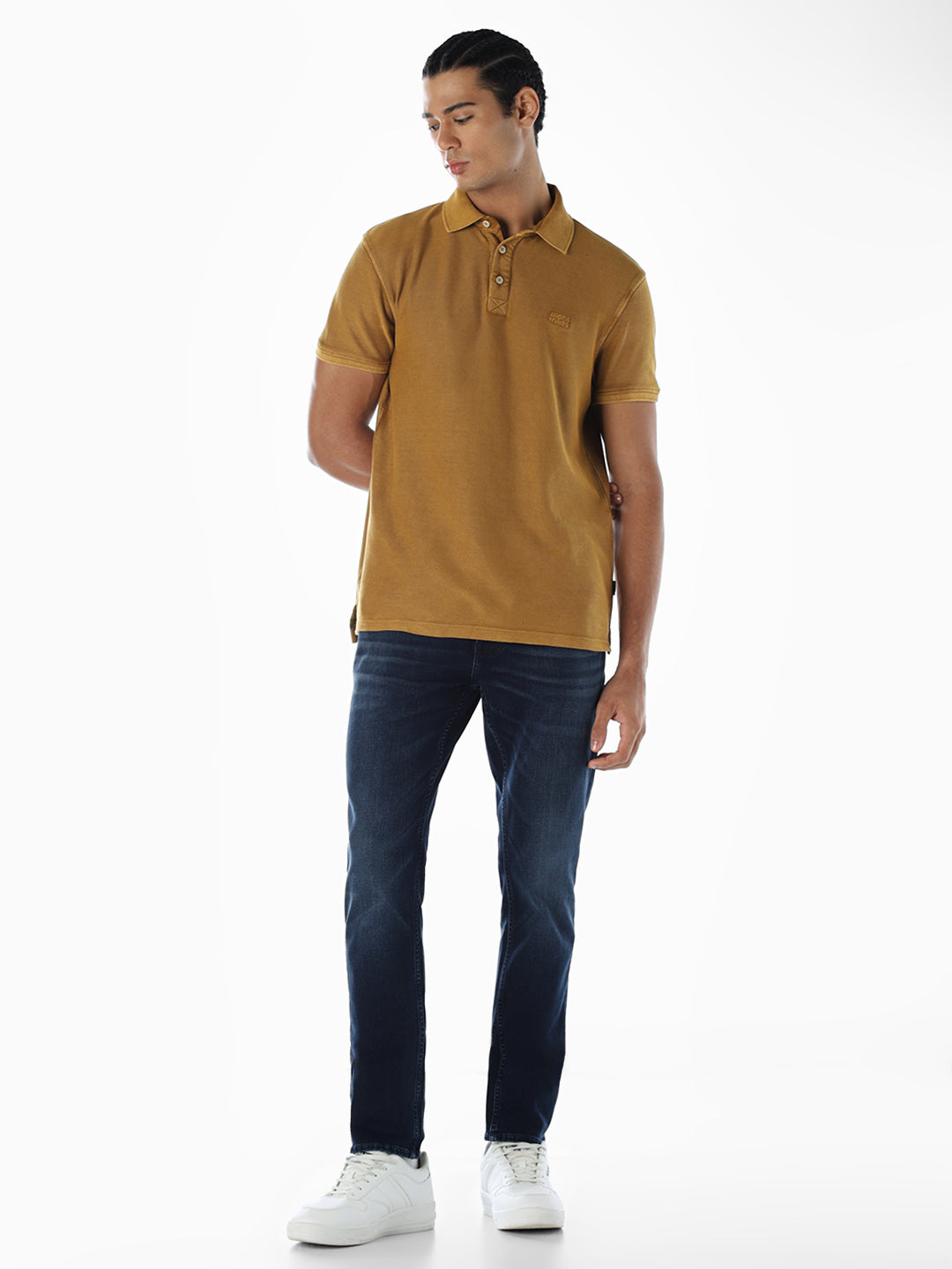 5 Pocket Dark Blue Skinny Jeans