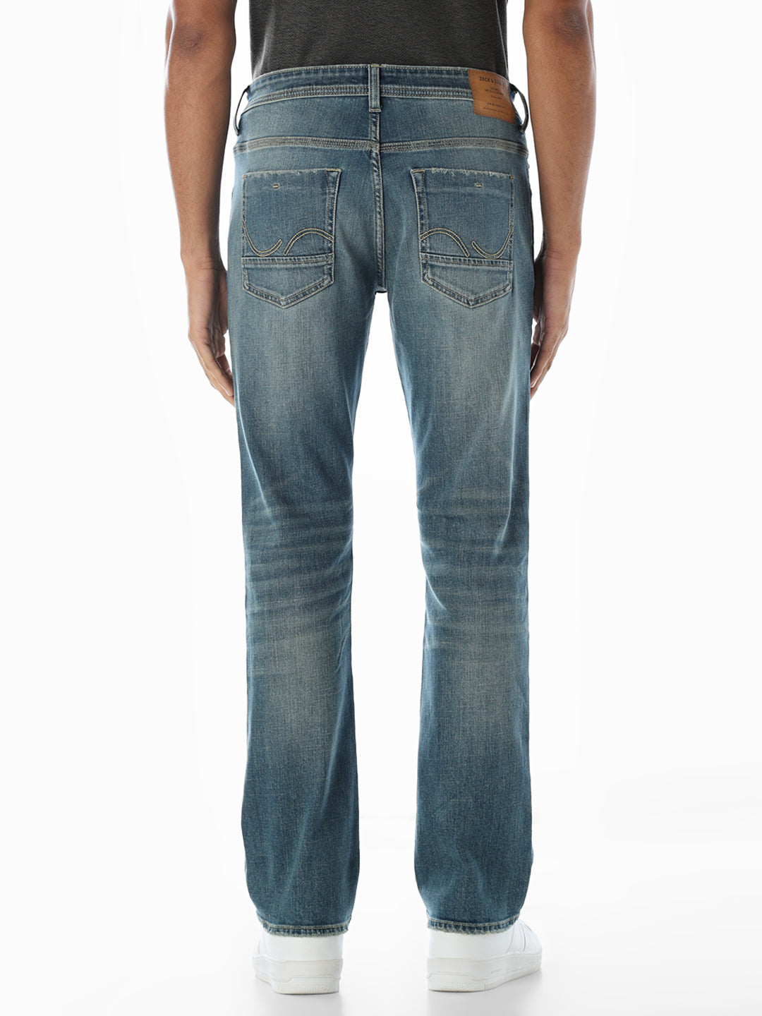 Washed 5 Pocket Regular Fit Jeans