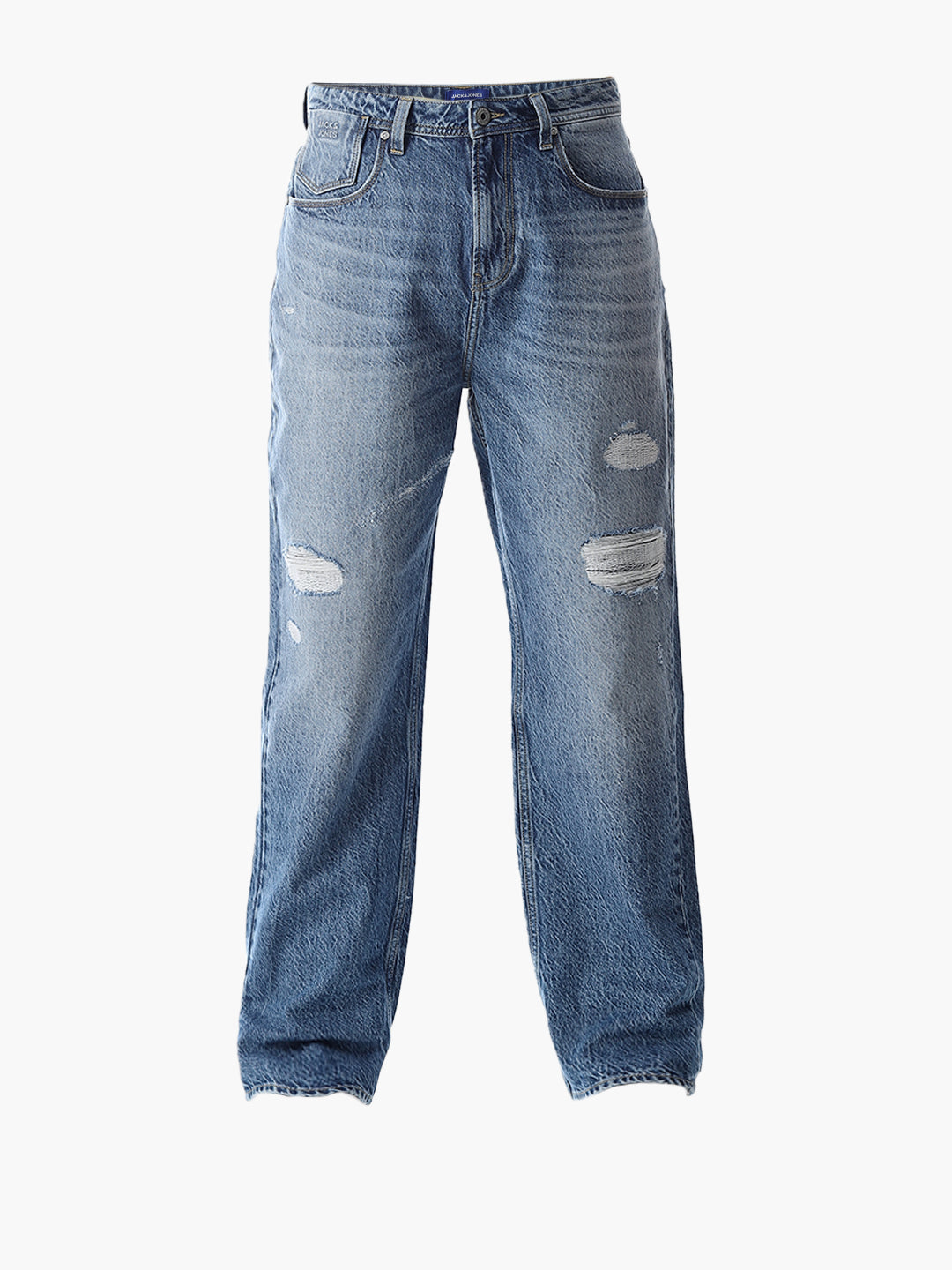 Distressed Dario Loose Fit Jeans