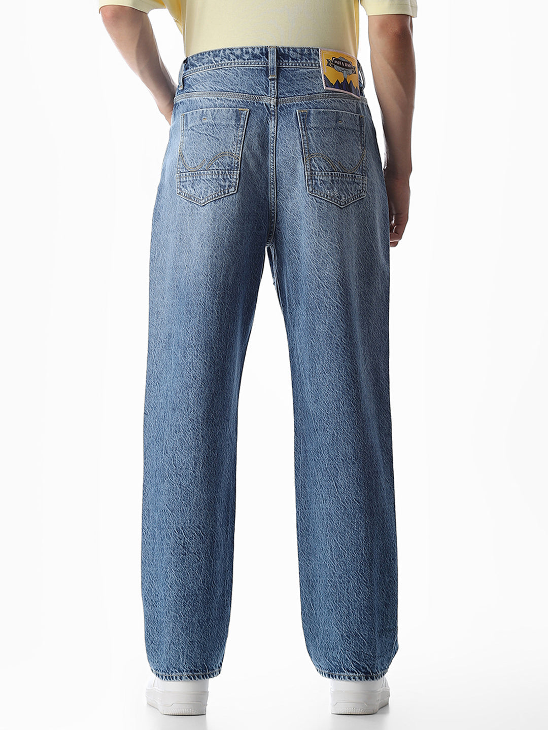 Distressed Dario Loose Fit Jeans