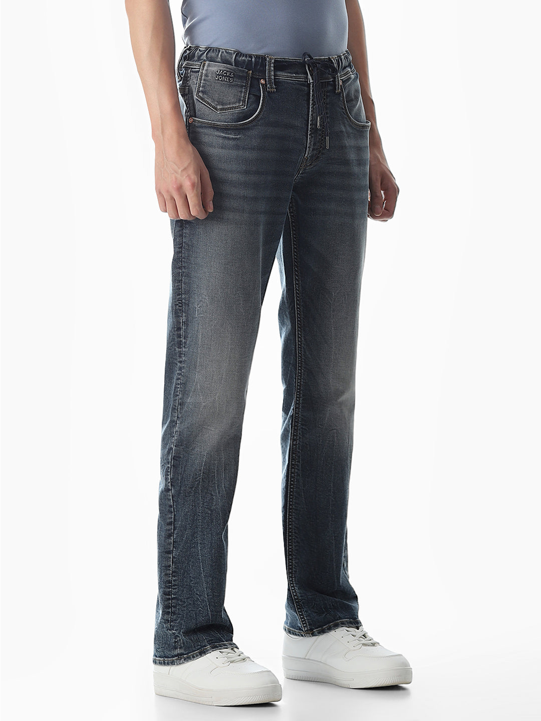 Mildly Washed Clark Regular Fit Jeans