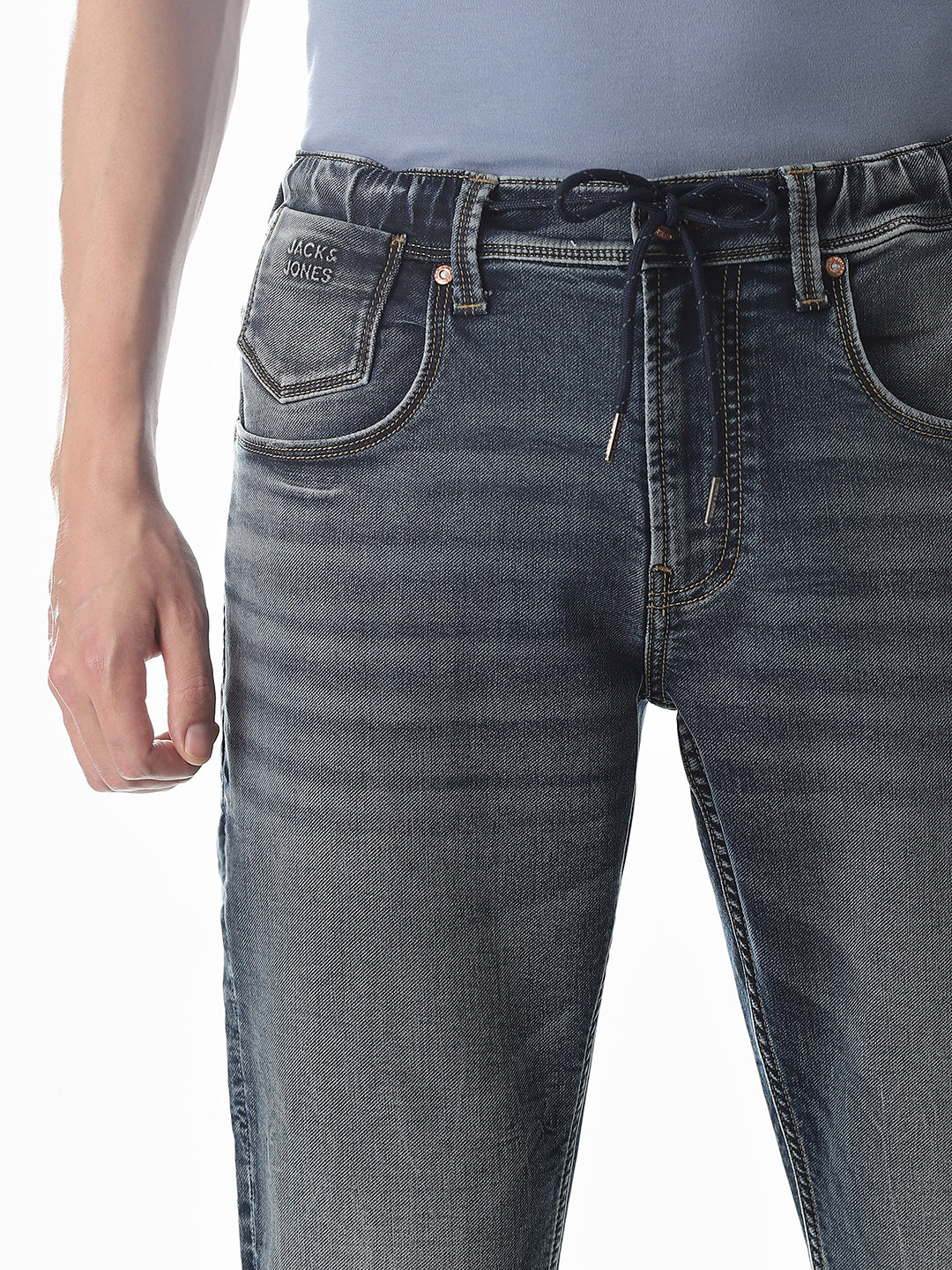 Mildly Washed Clark Regular Fit Jeans