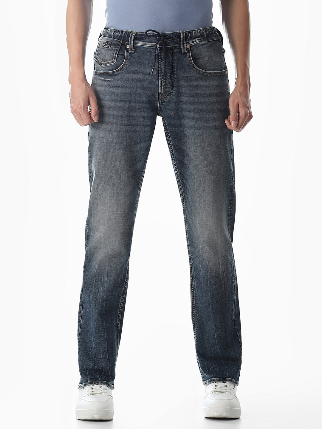 Mildly Washed Clark Regular Fit Jeans