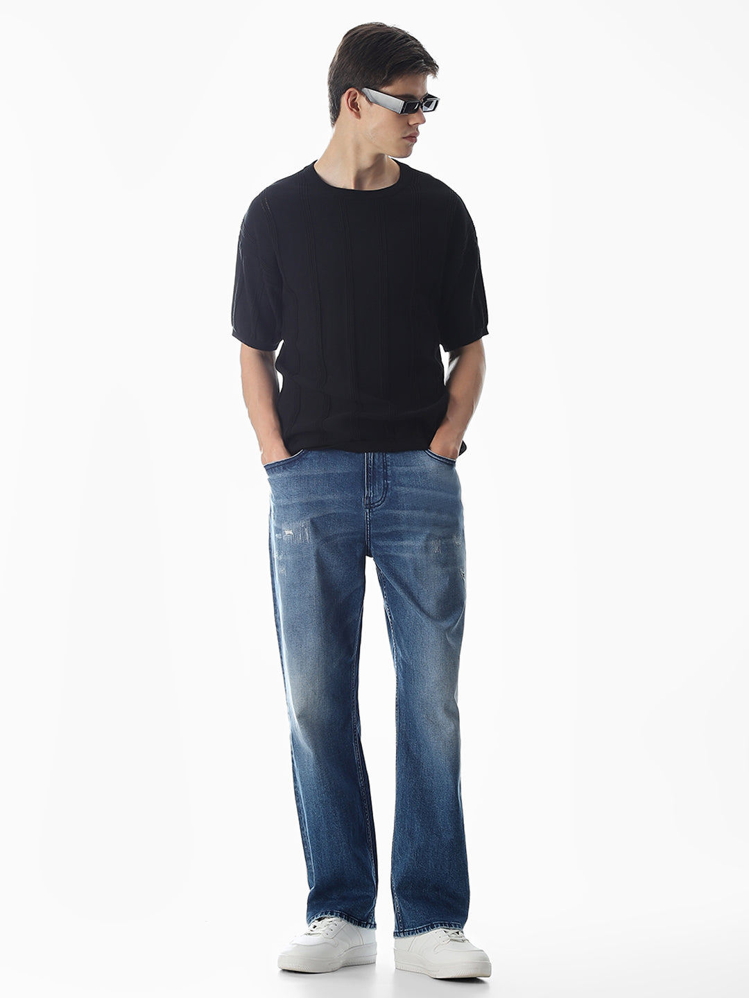 Blue Dario Loose Fit Jeans