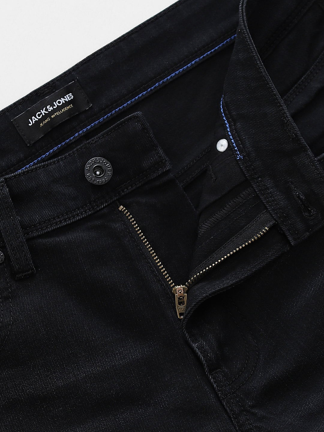 Distressed Cropped Brak Slim Jeans