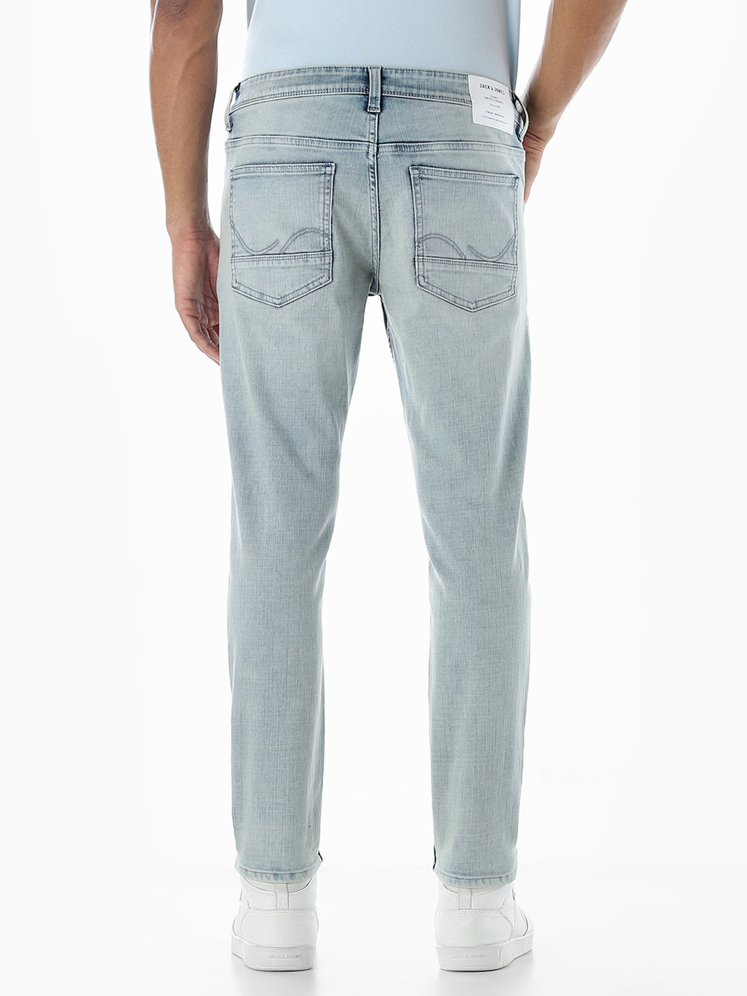 Light Blue 5 Pocket Slim Fit Jeans