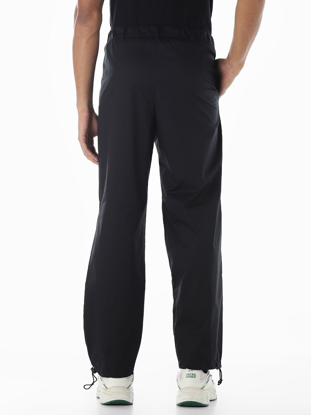 Black Regular Fit Pants