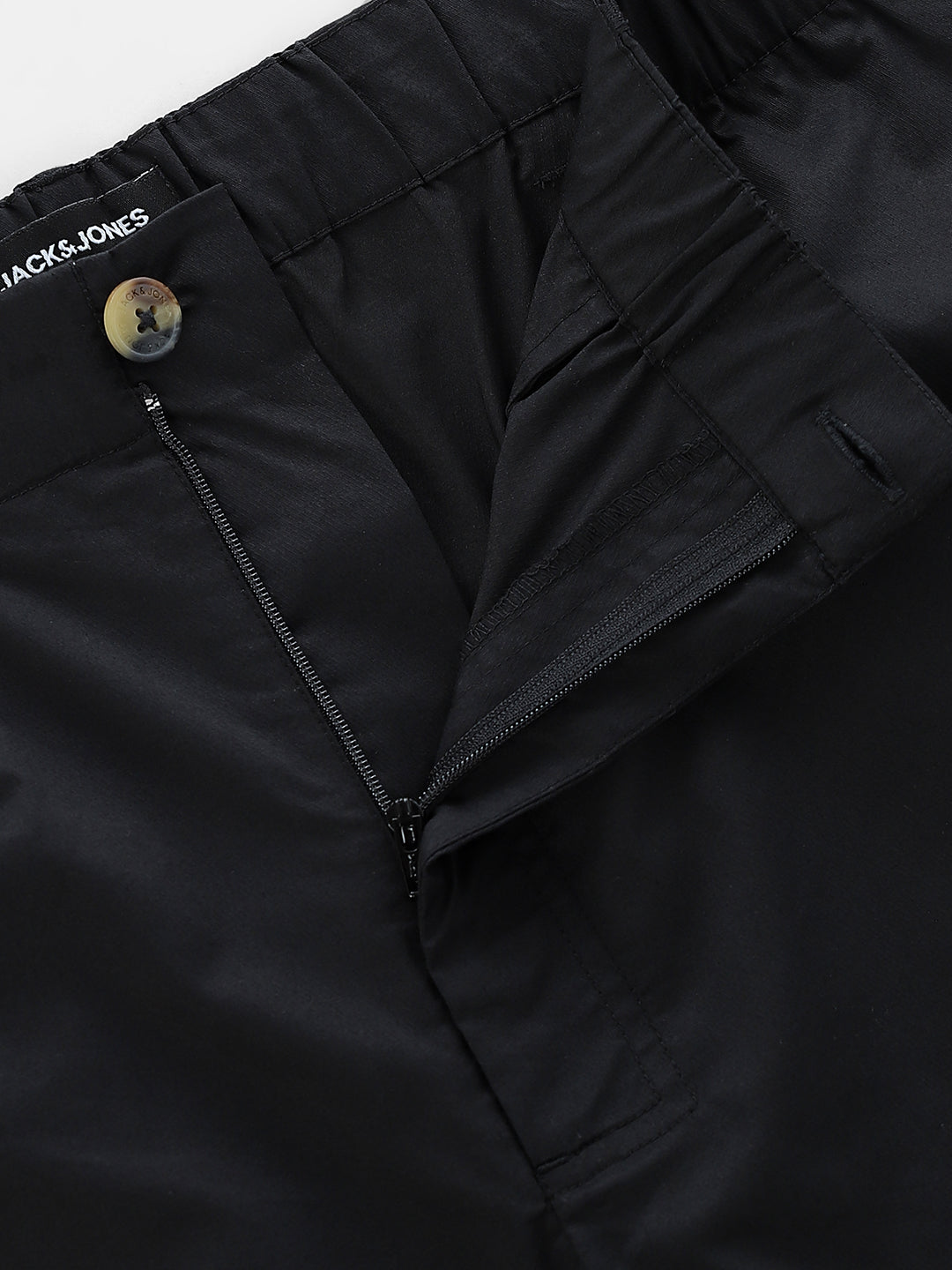 Black Regular Fit Pants