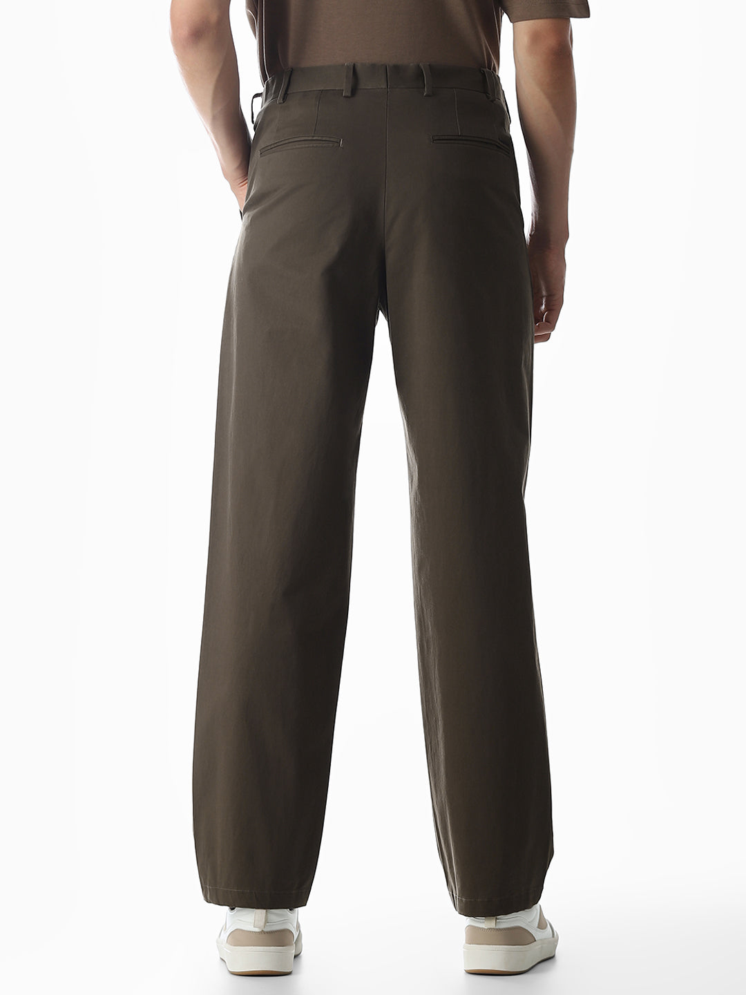 Regular Fit Mid Rise Pants