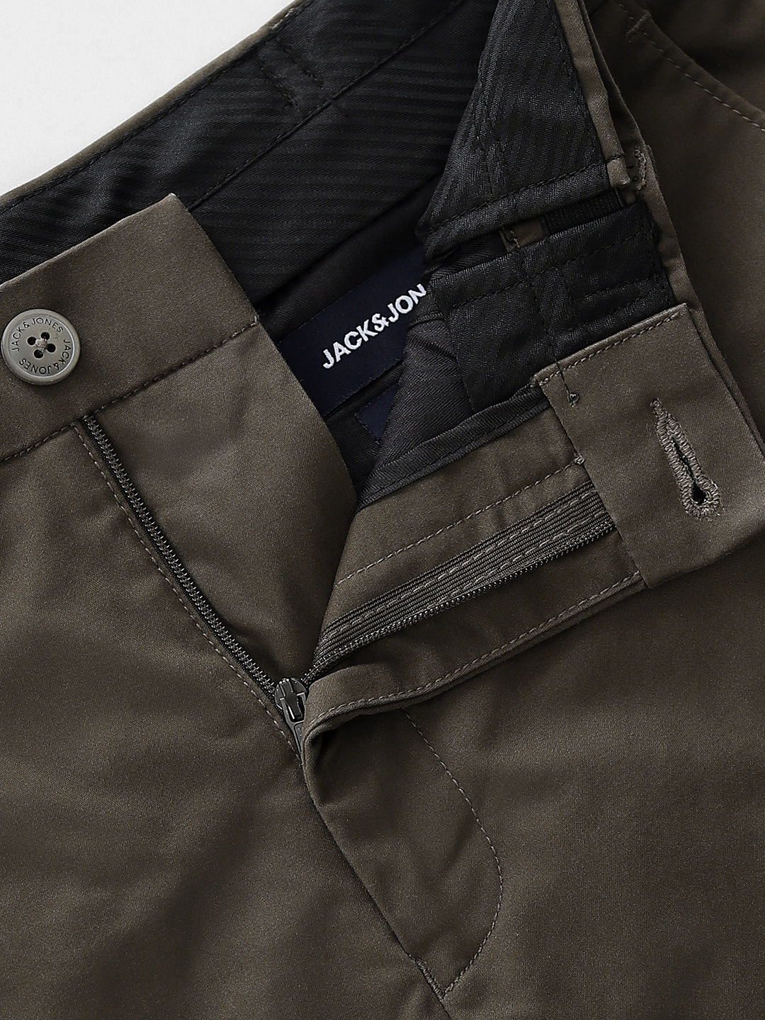 Regular Fit Mid Rise Pants