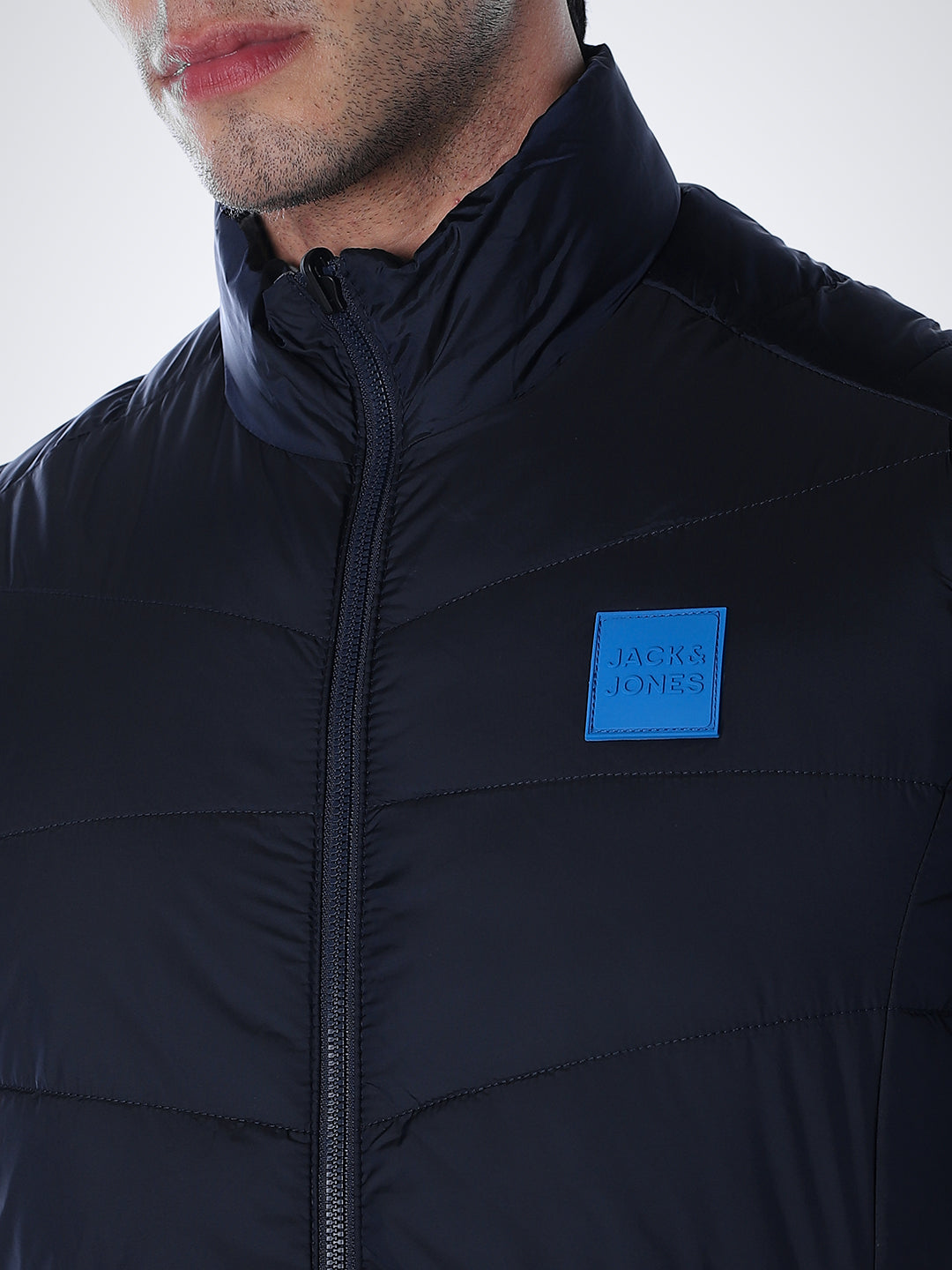 Blue Reversible Puffer Vest