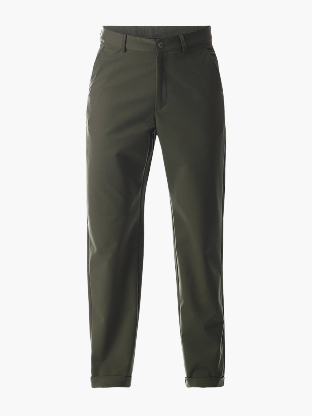 4 Pocket Non-Stretch Chino Pants - Olive