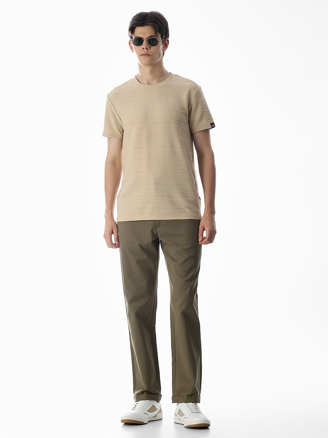 4 Pocket Non-Stretch Chino Pants - Green