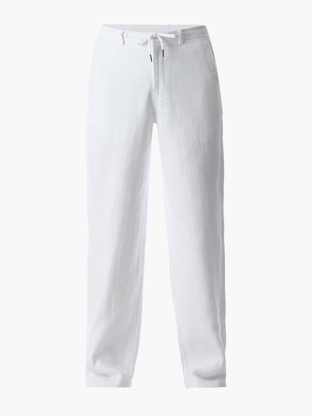 Cotton Regular Fit Chino Pants - White