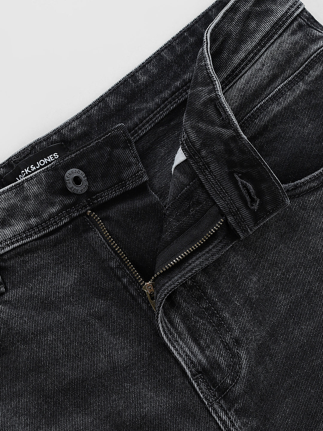 Dark Grey High Rise Dario Loose Fit Jeans