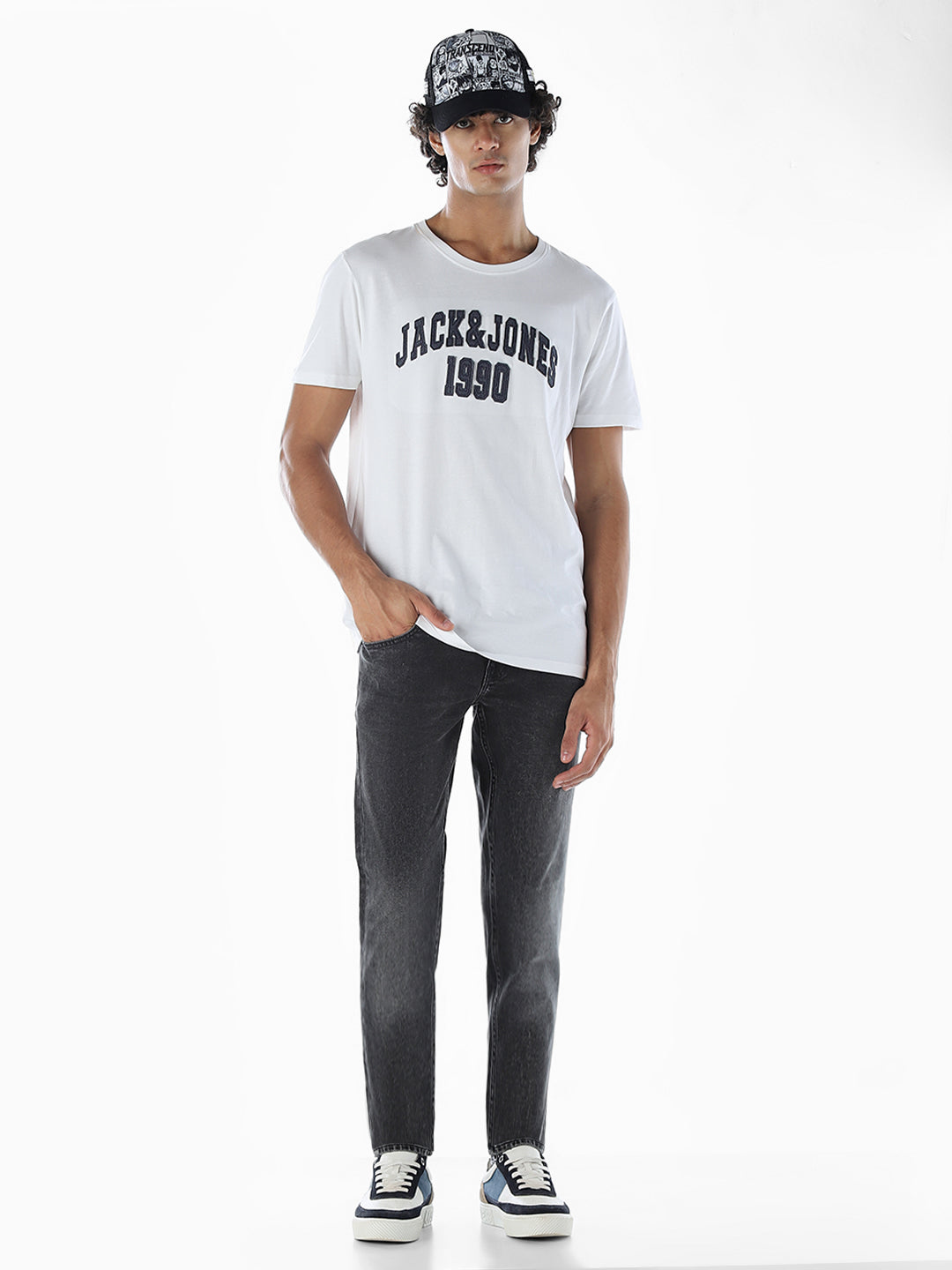 Dark Grey Glenn Slim Fit Jeans