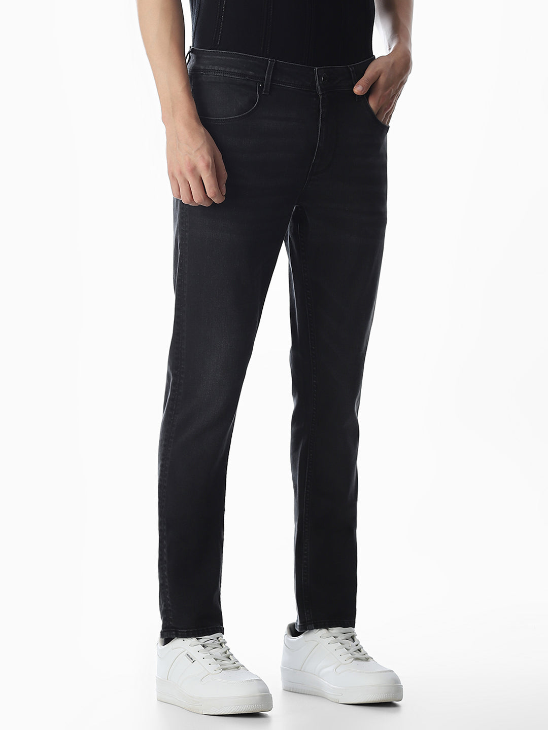 Glenn Slim Fit Jeans - Black