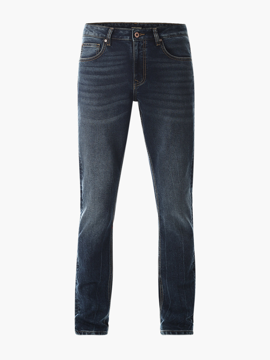 5 Pocket Glenn Slim Fit Jeans - Medium Blue