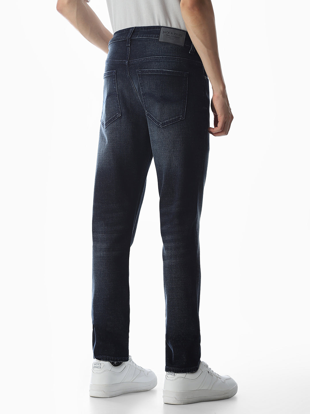 5 Pocket Ben Skinny Fit Jeans - Dark Blue