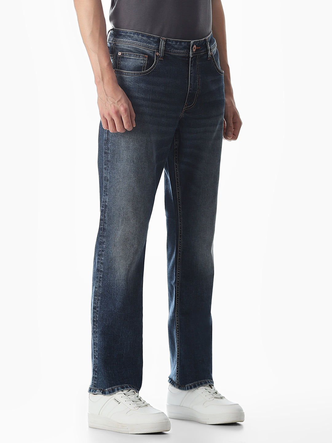 Washed Clark Regular Fit Jeans - Medium