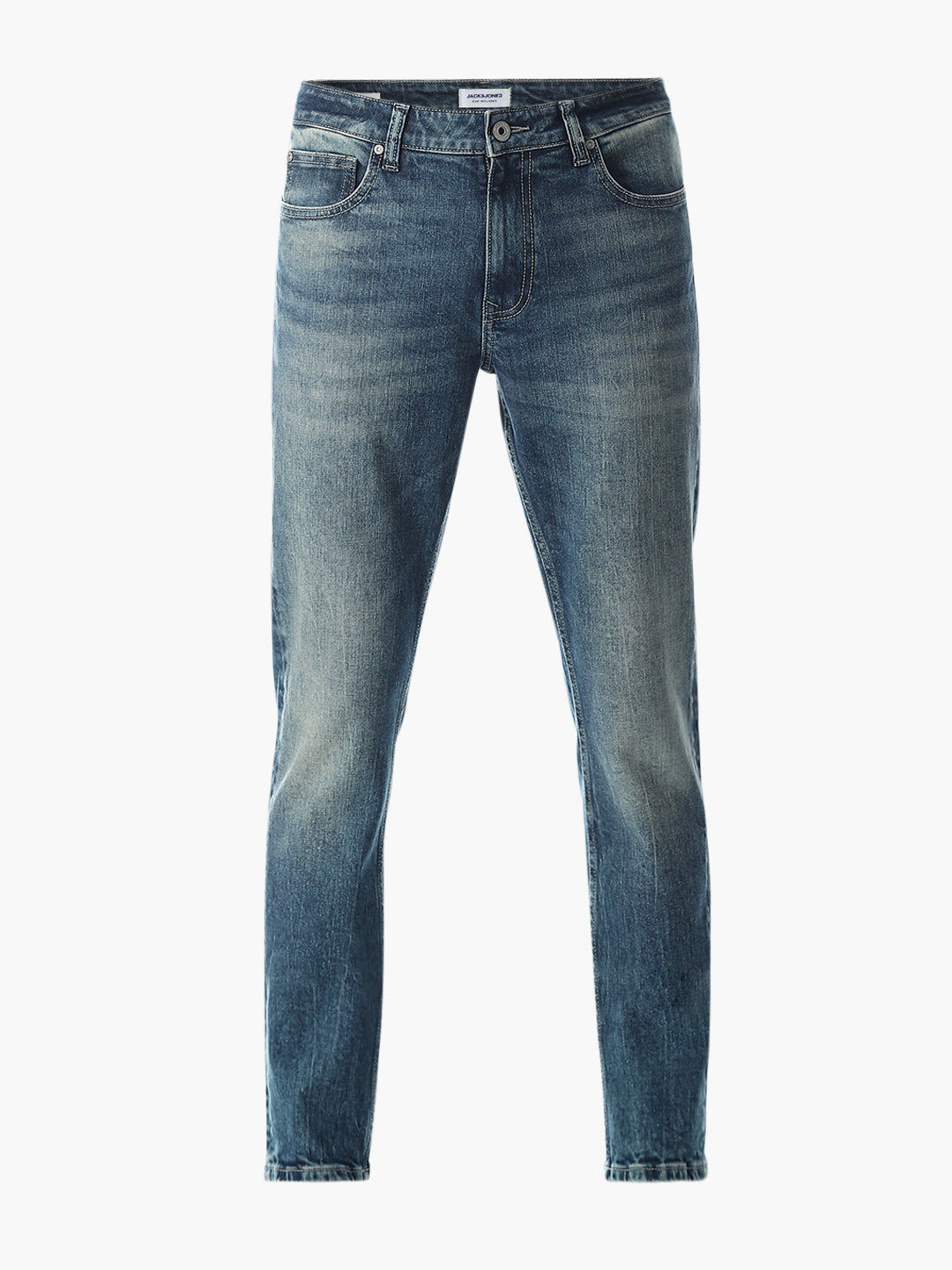 5 Pocket Ben Skinny Fit Jeans - Light Blue