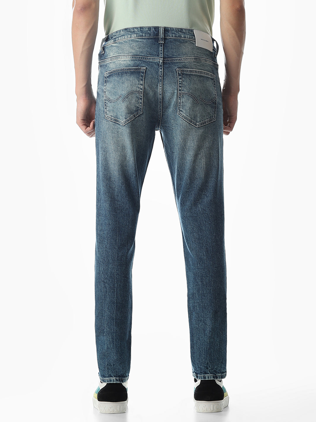 5 Pocket Ben Skinny Fit Jeans - Light Blue