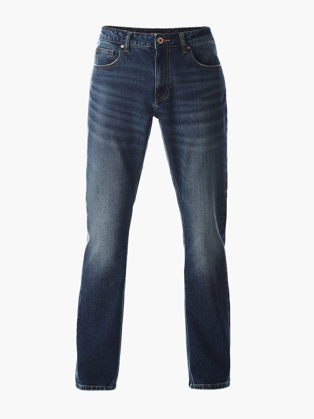 Clark Regular Fit Jeans - Medium Blue