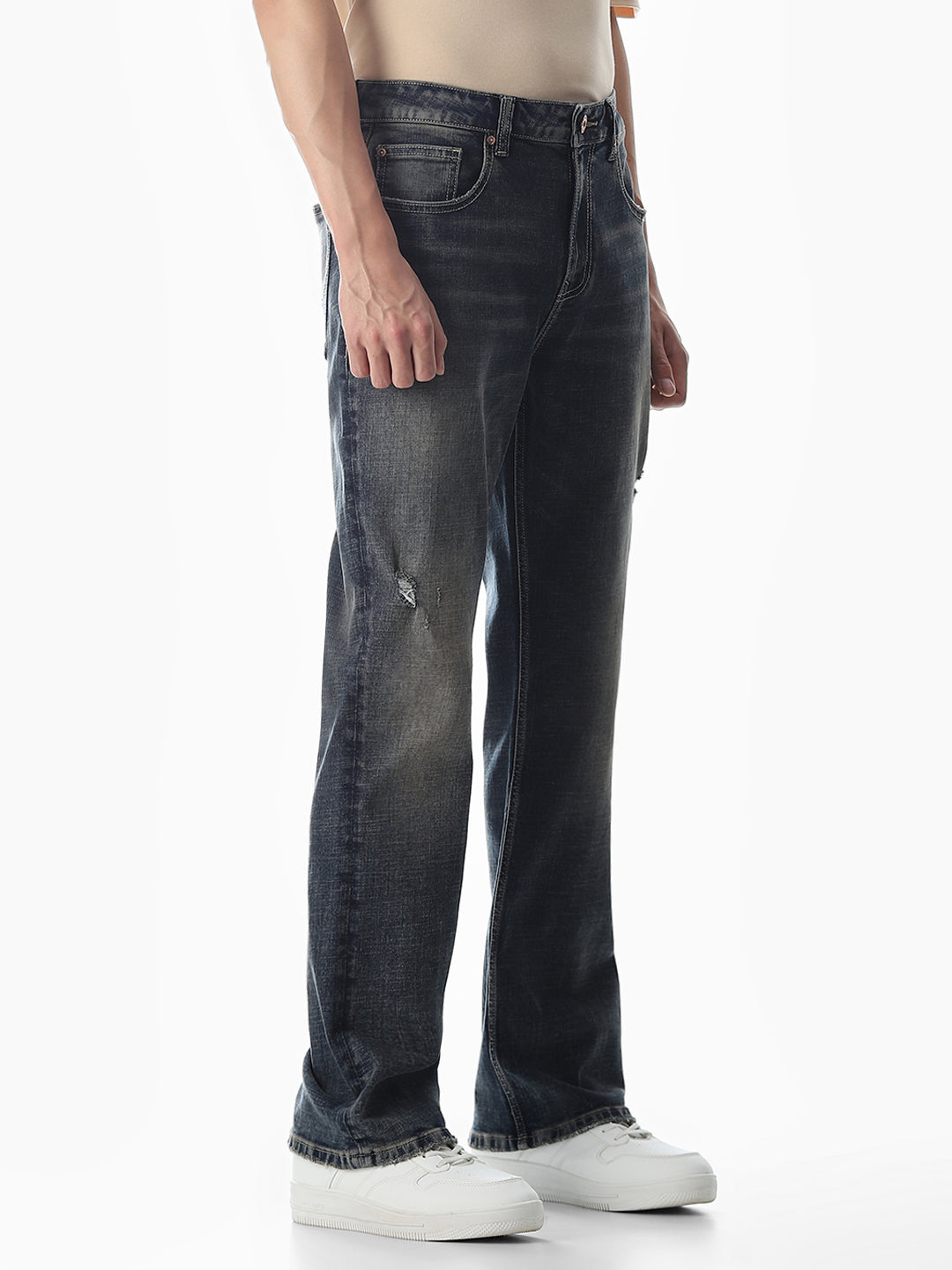 5 Pocket High Rise Bootcut Jeans