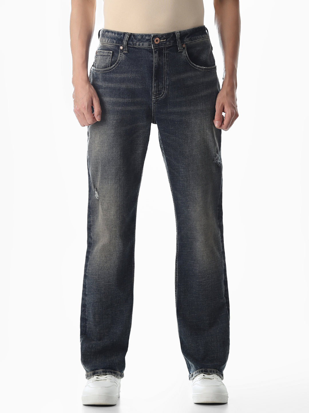 5 Pocket High Rise Bootcut Jeans