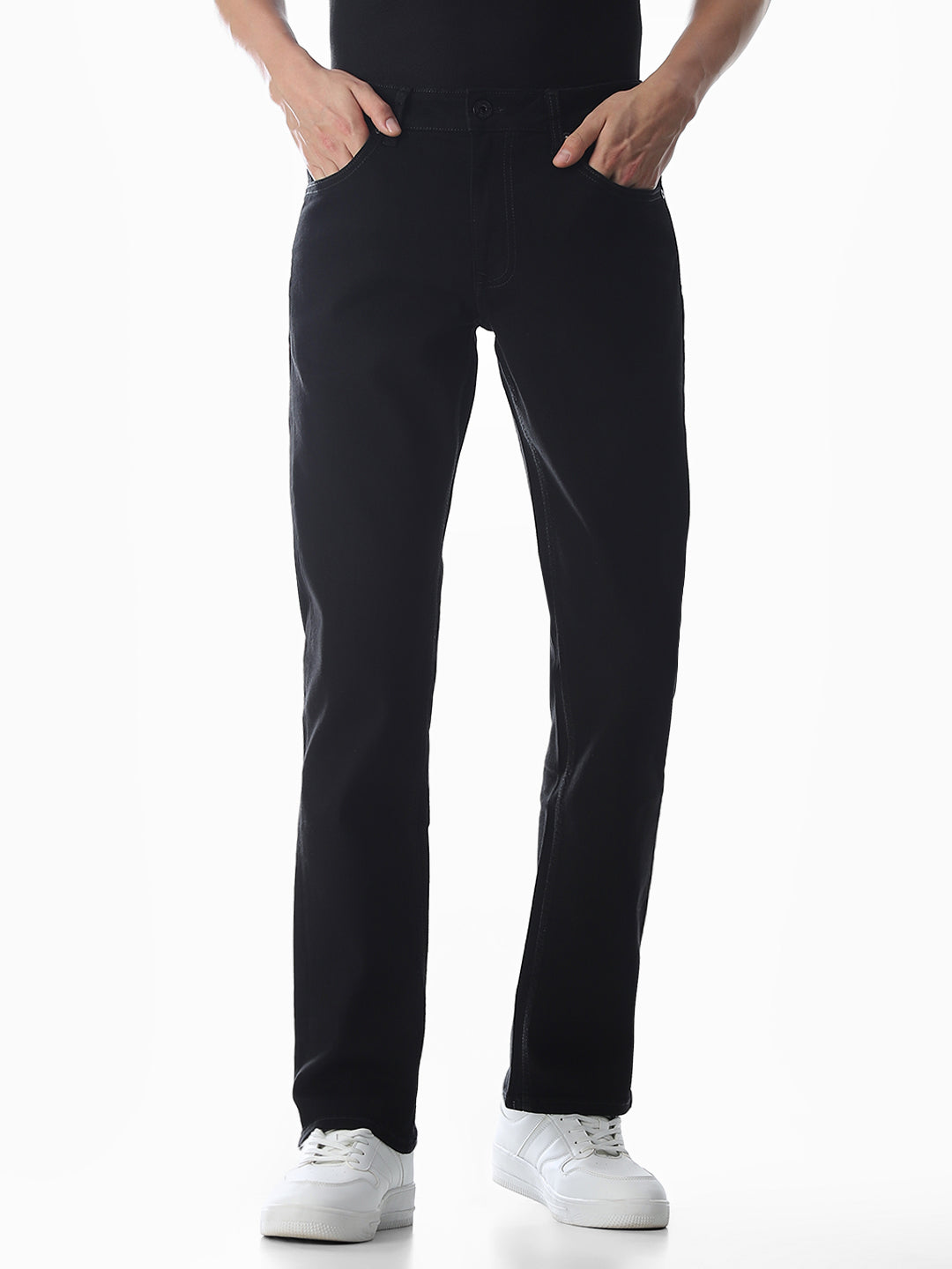 5 Pocket Ben Skinny Fit Jeans - Black