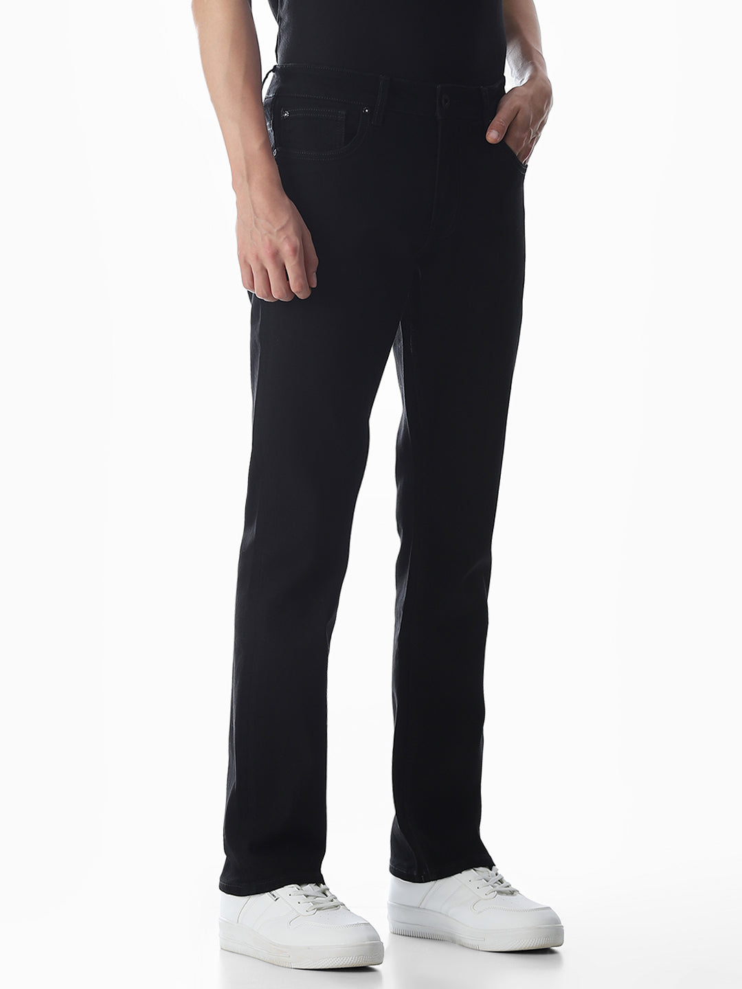 5 Pocket Ben Skinny Fit Jeans - Black