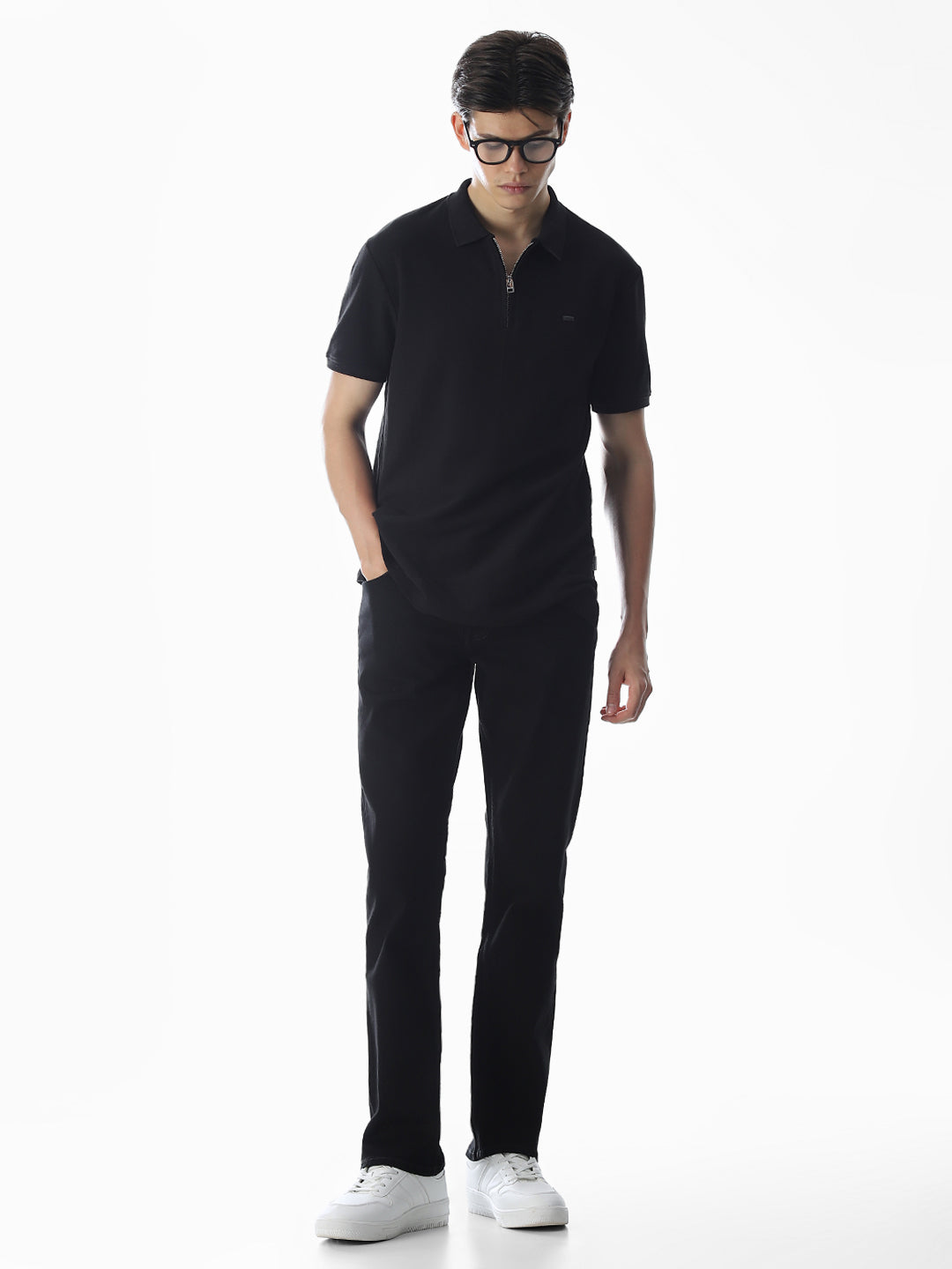 5 Pocket Ben Skinny Fit Jeans - Black