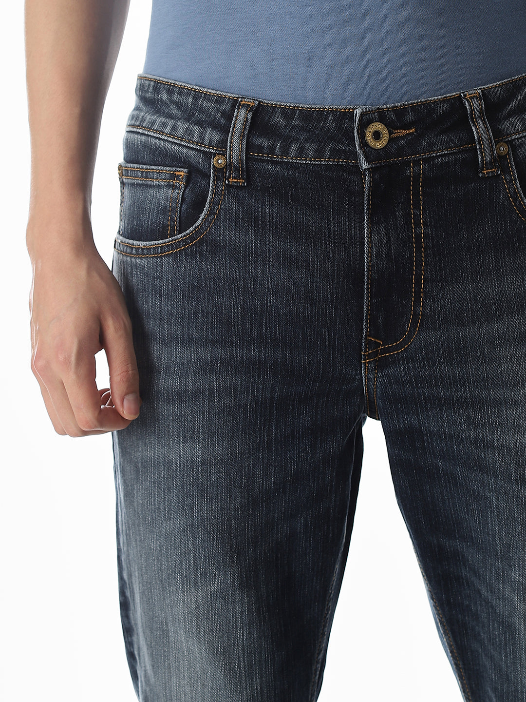 Cropped Brak Slim Fit Jeans