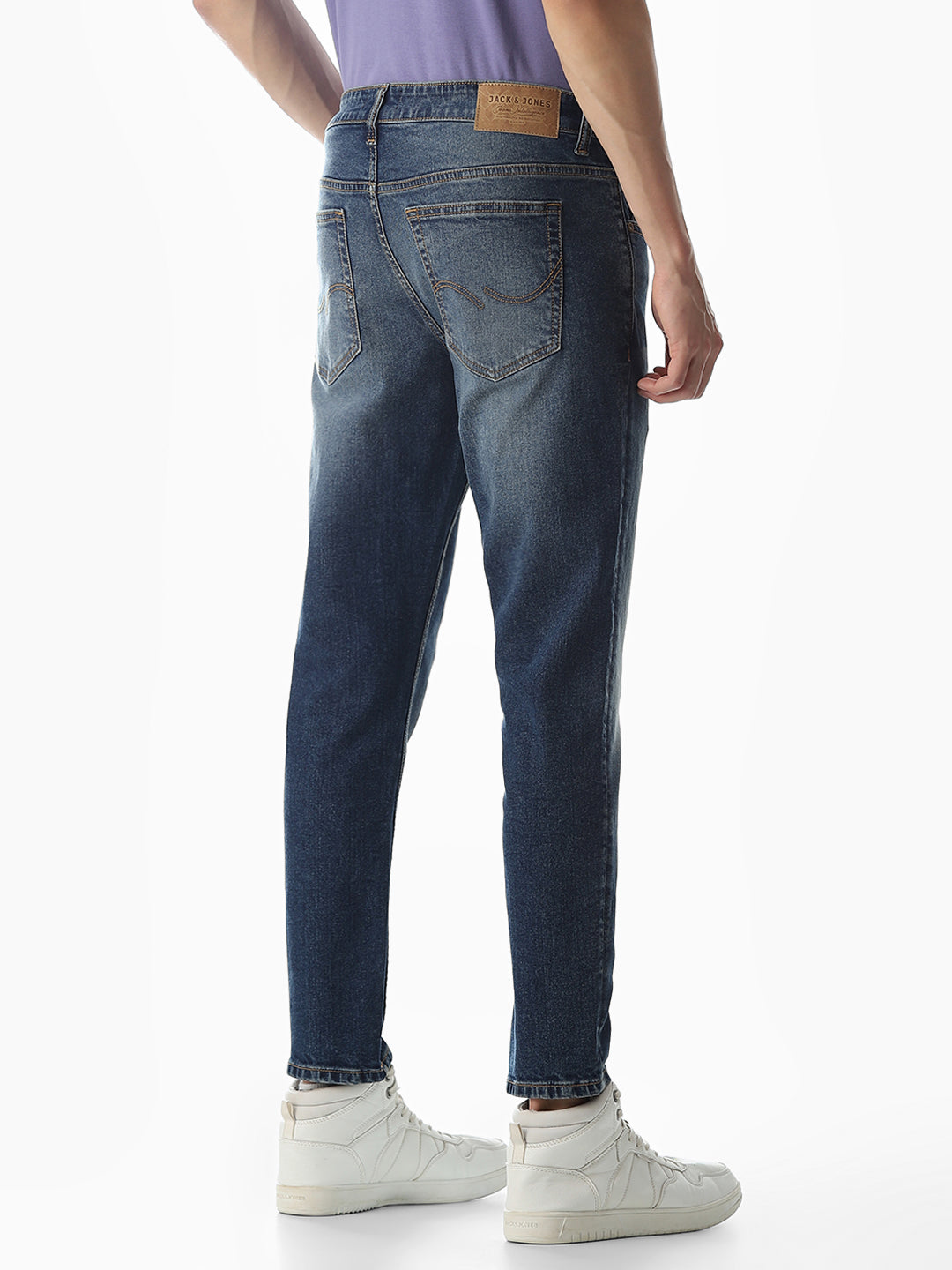 5 Pocket Cropped Brak Jeans