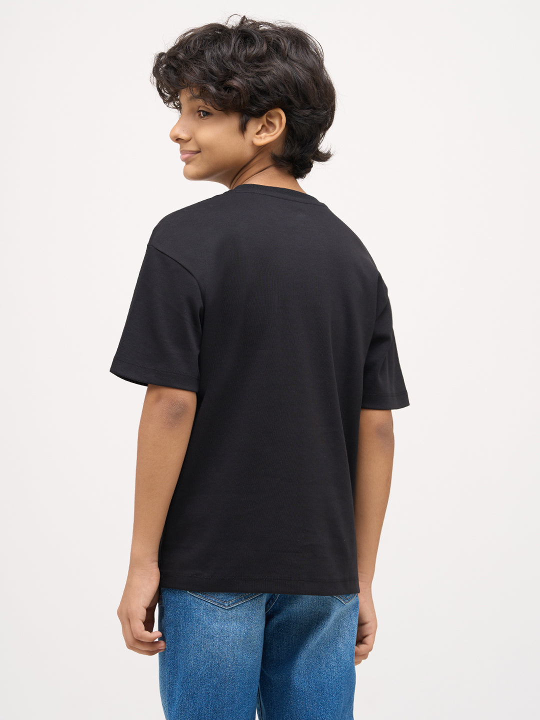 Boys Printed Cotton T-shirt