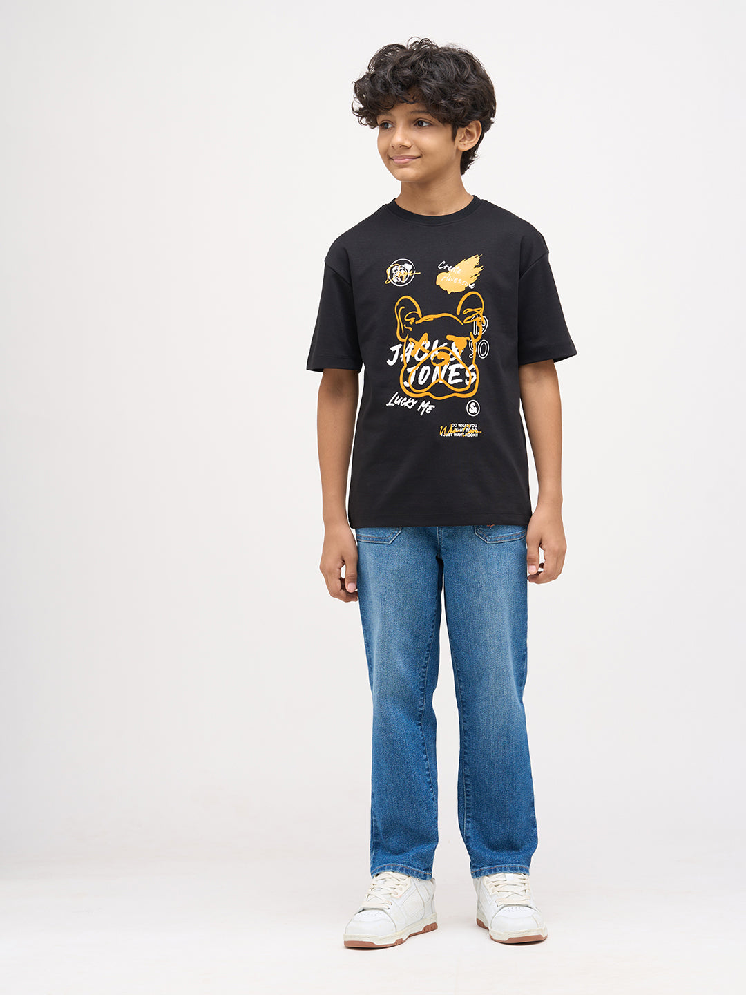 Boys Printed Cotton T-shirt