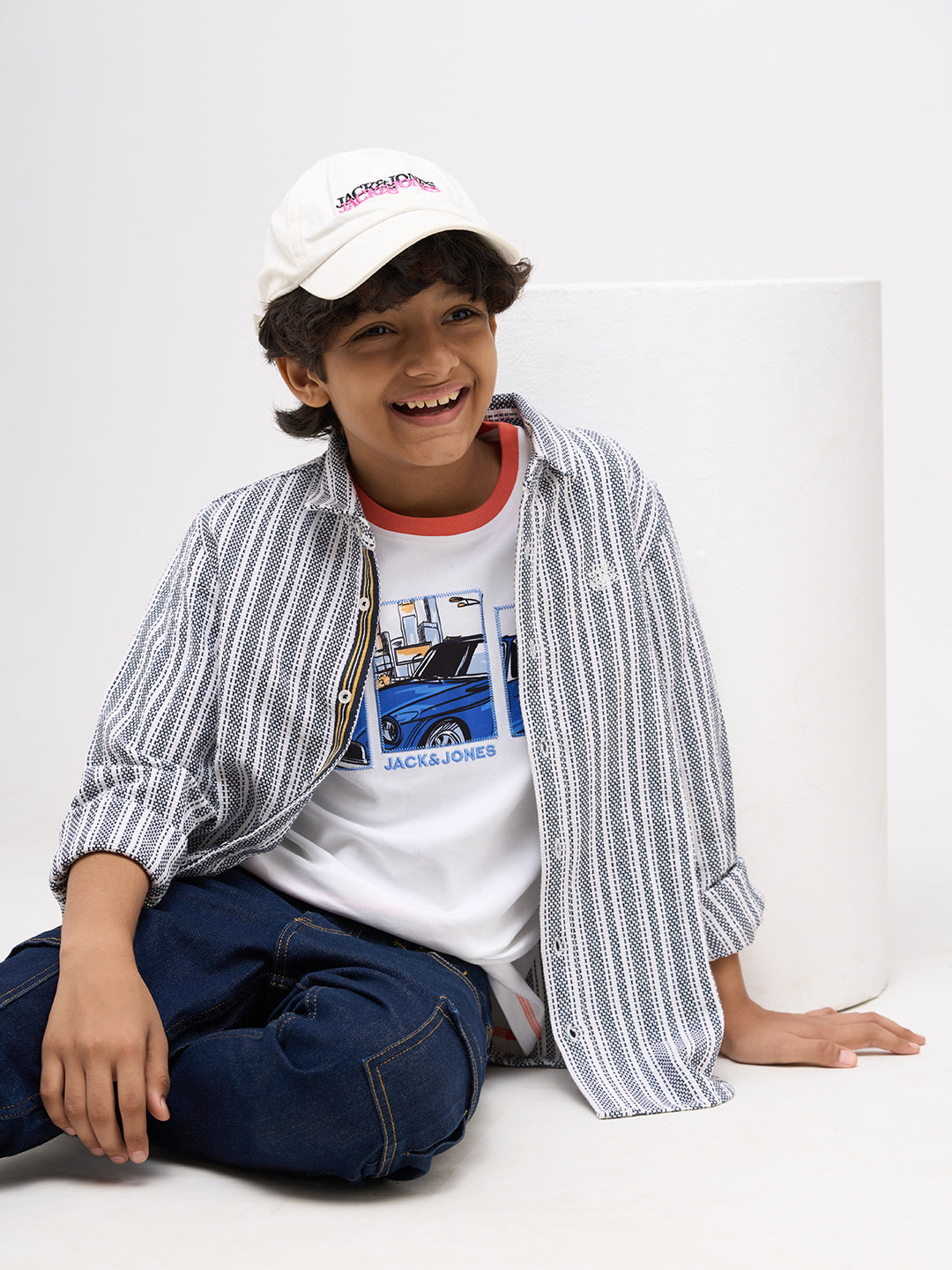 Boys Printed Oversized T-shirt