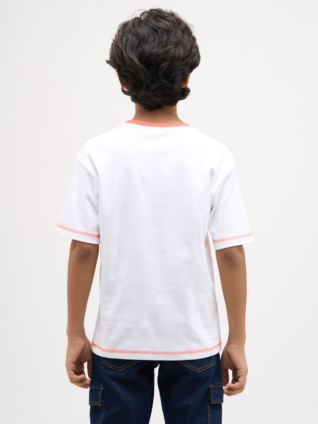 Boys Printed Oversized T-shirt
