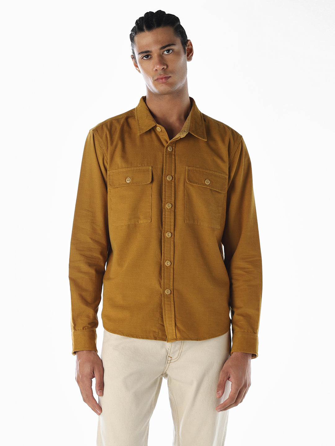 Cotton Full Sleeves Overshirt