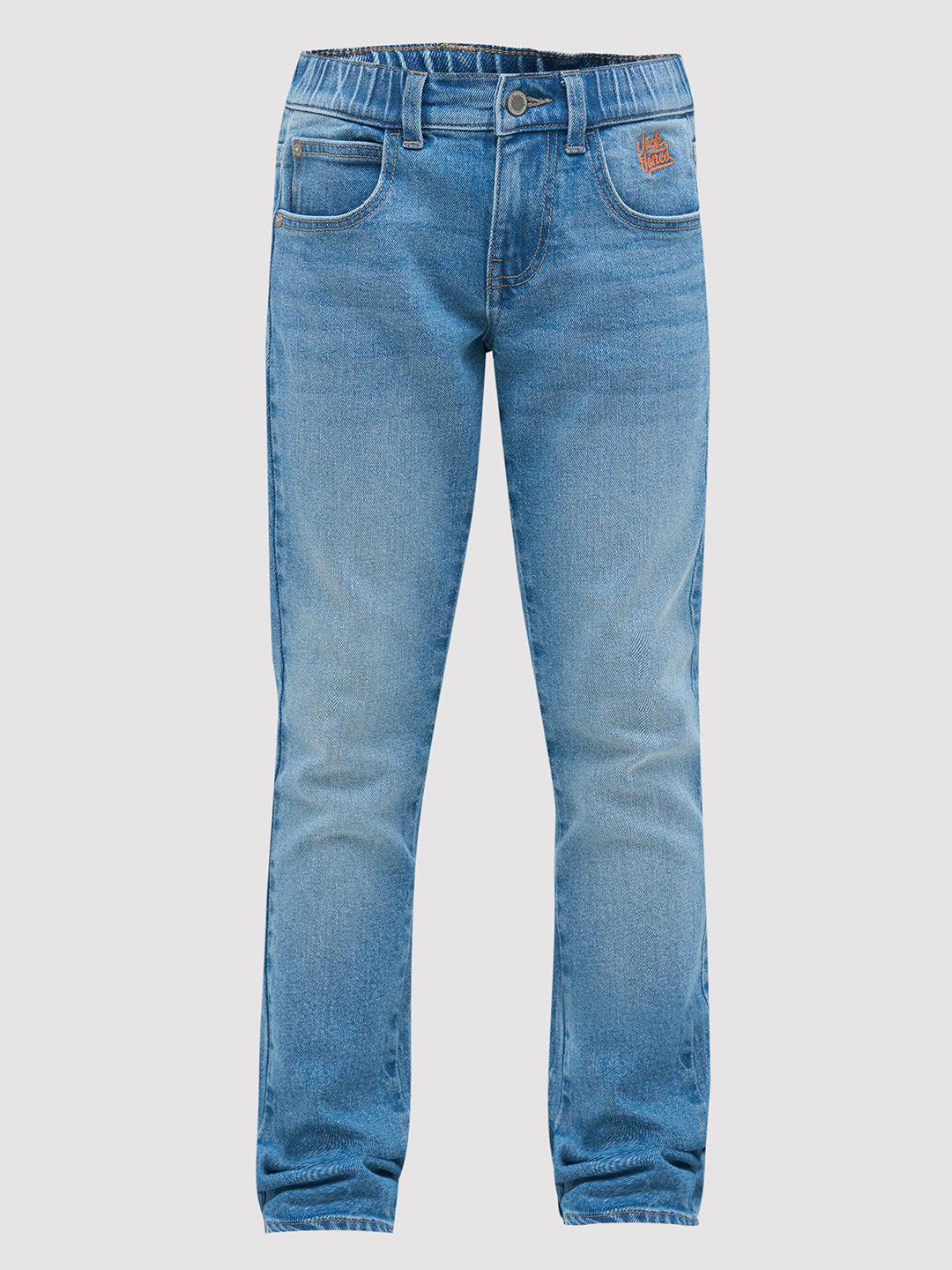 Light Blue Washed Regular Fit Jeans