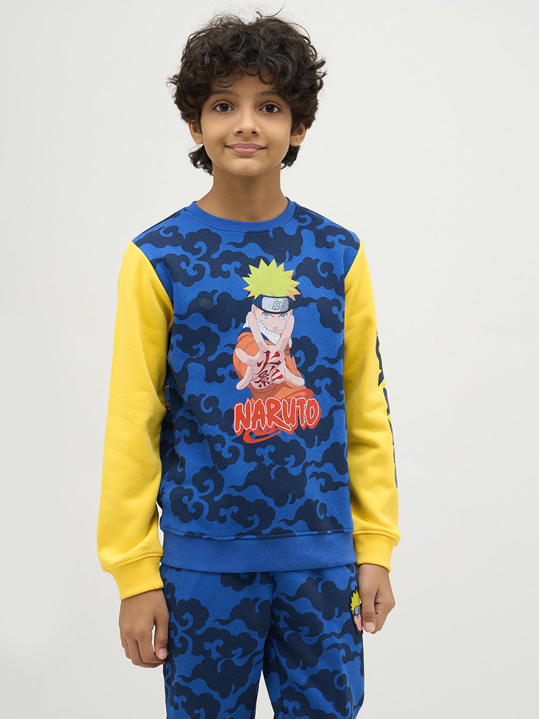 Boys Naruto Printed Sweatshirt