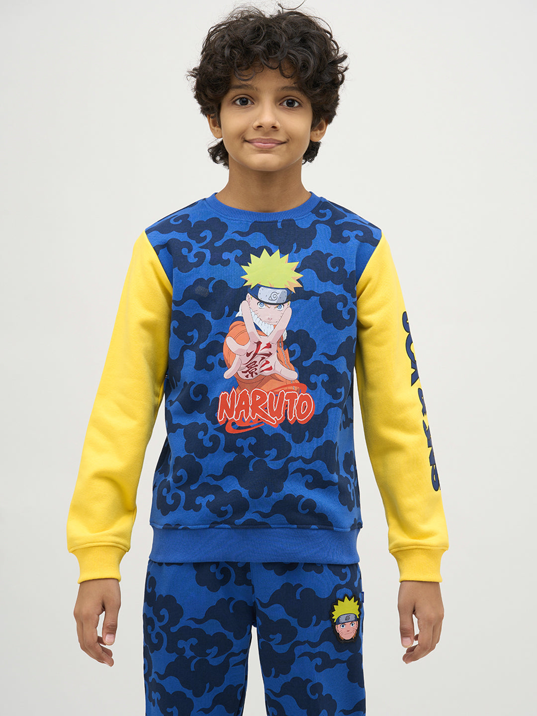Boys Naruto Printed Sweatshirt