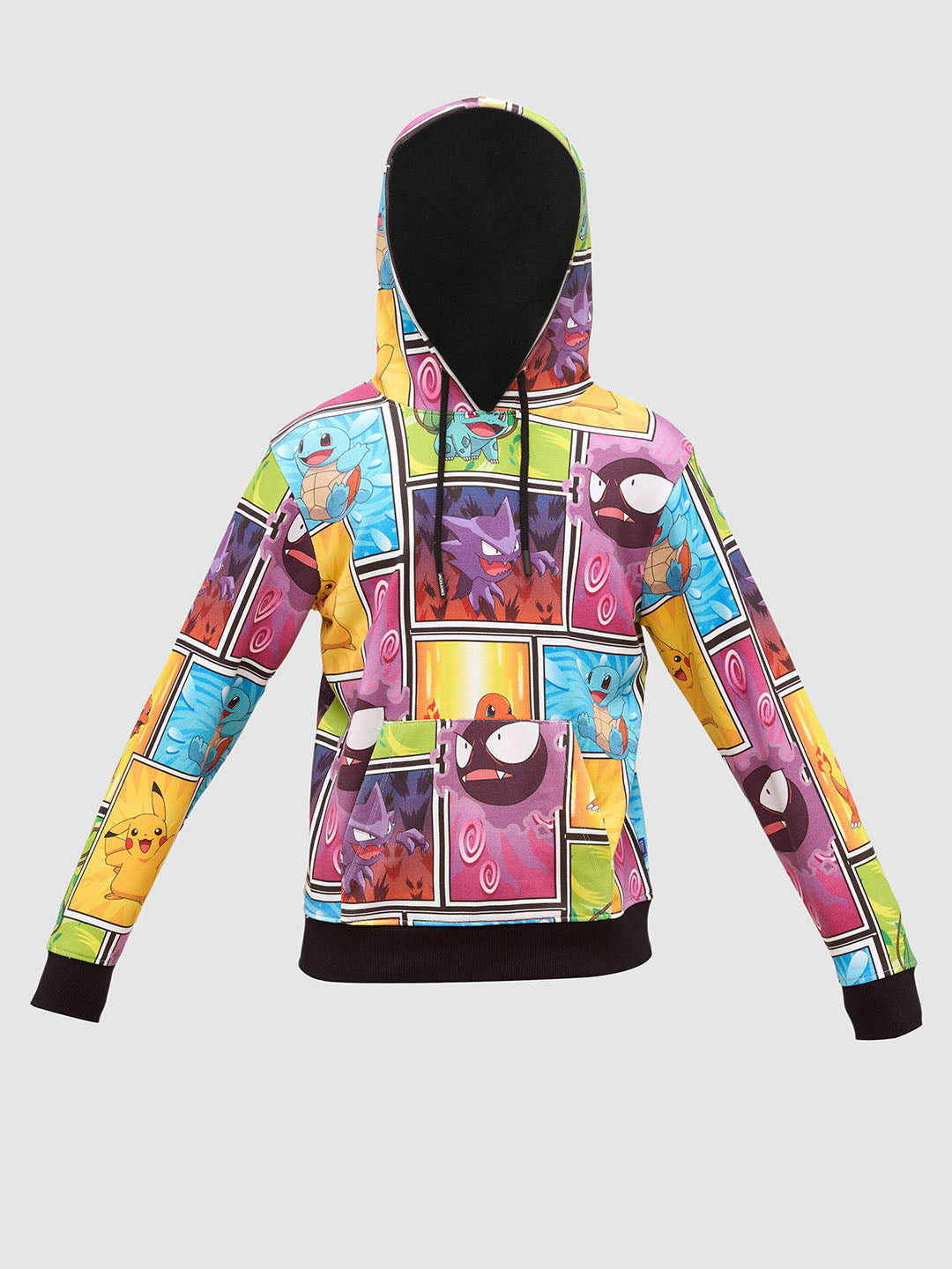 Boys Multi-Pokemon Print Hoodie