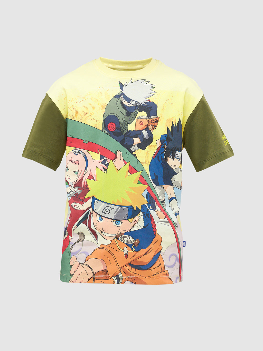 Boys Naruto Jujutsu Power Clash Print T-shirt